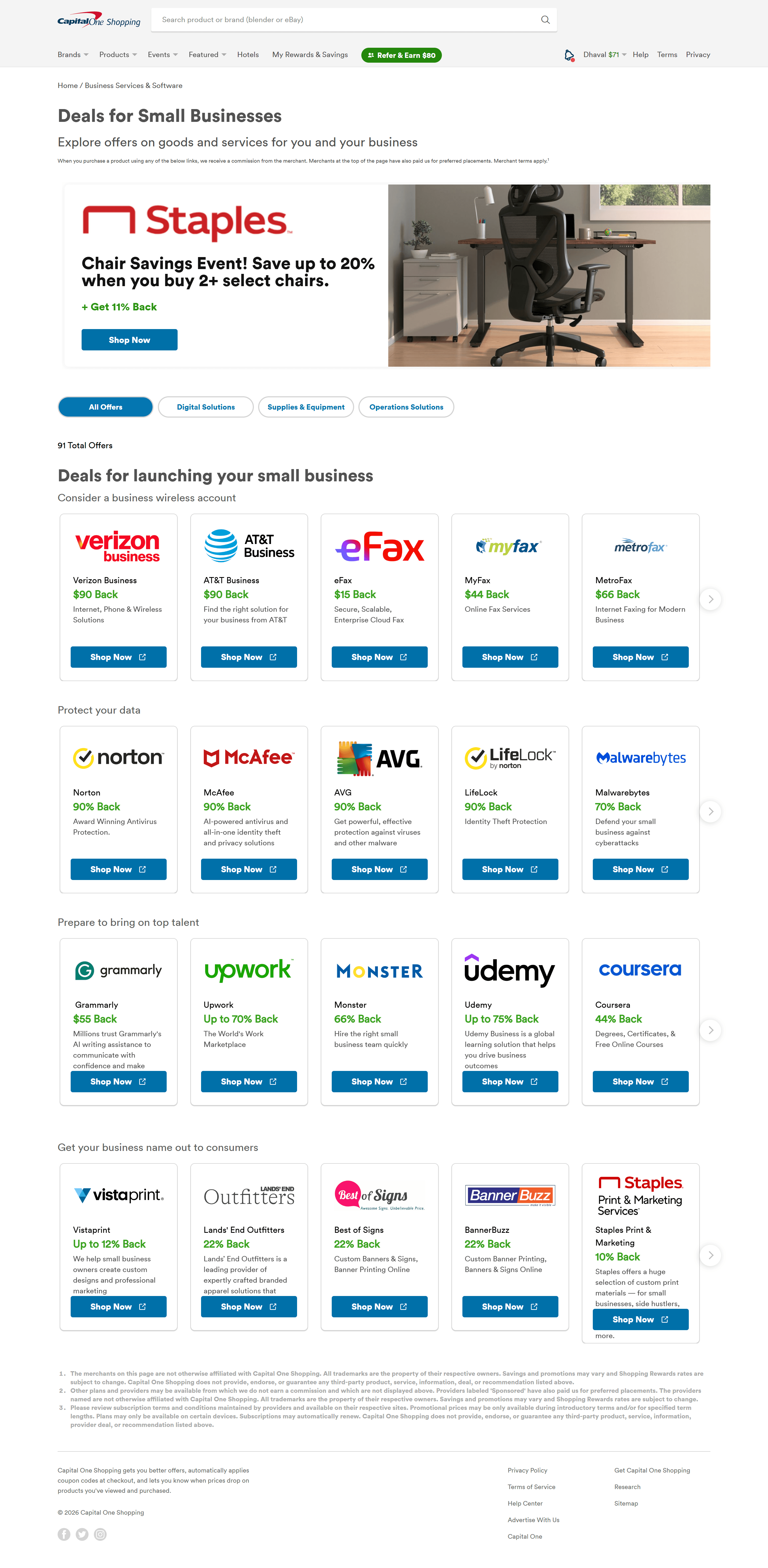 Capital One Deal 3