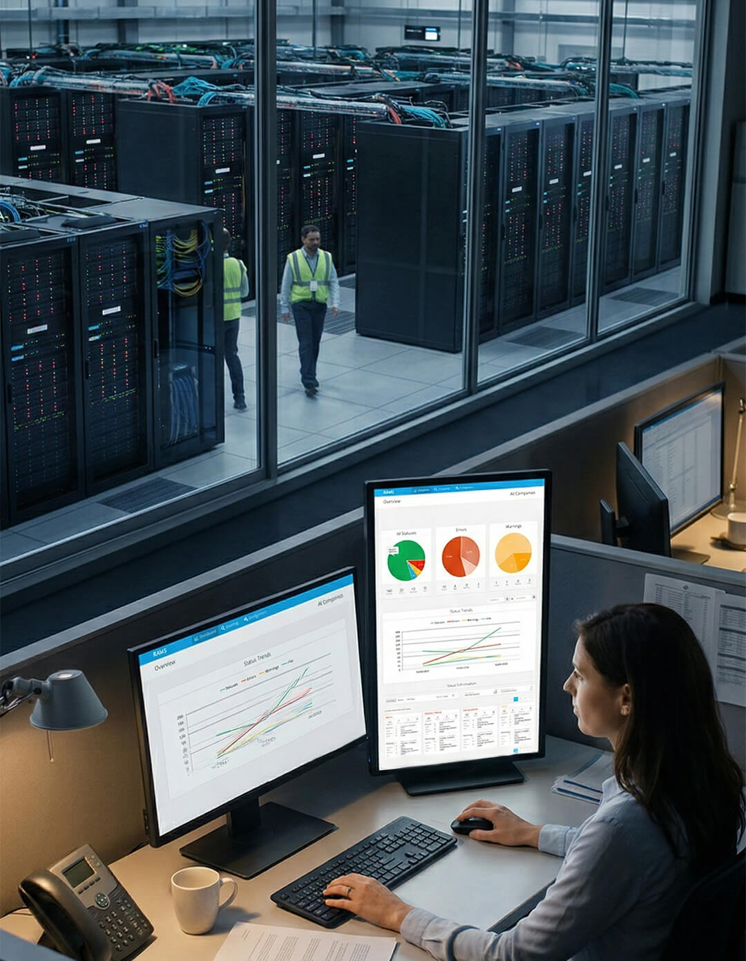 Epicor Dashboard in use at Data Center