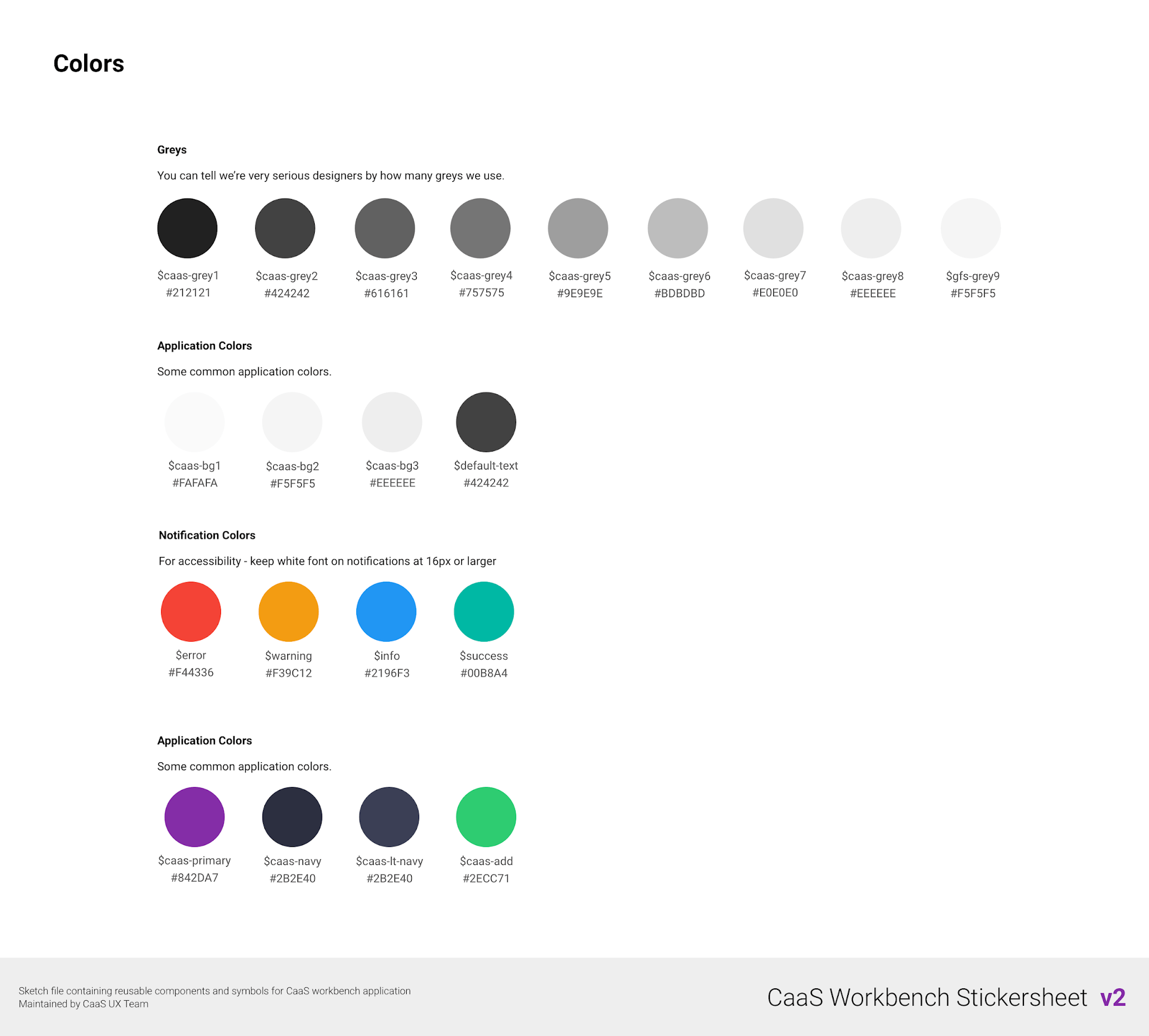 SAP Upscale Design System Colors
